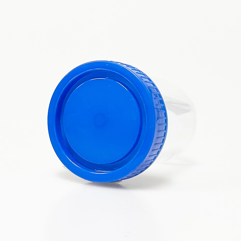 Renji Brand 40ml Plastic Sputum Cup with Screw Cap