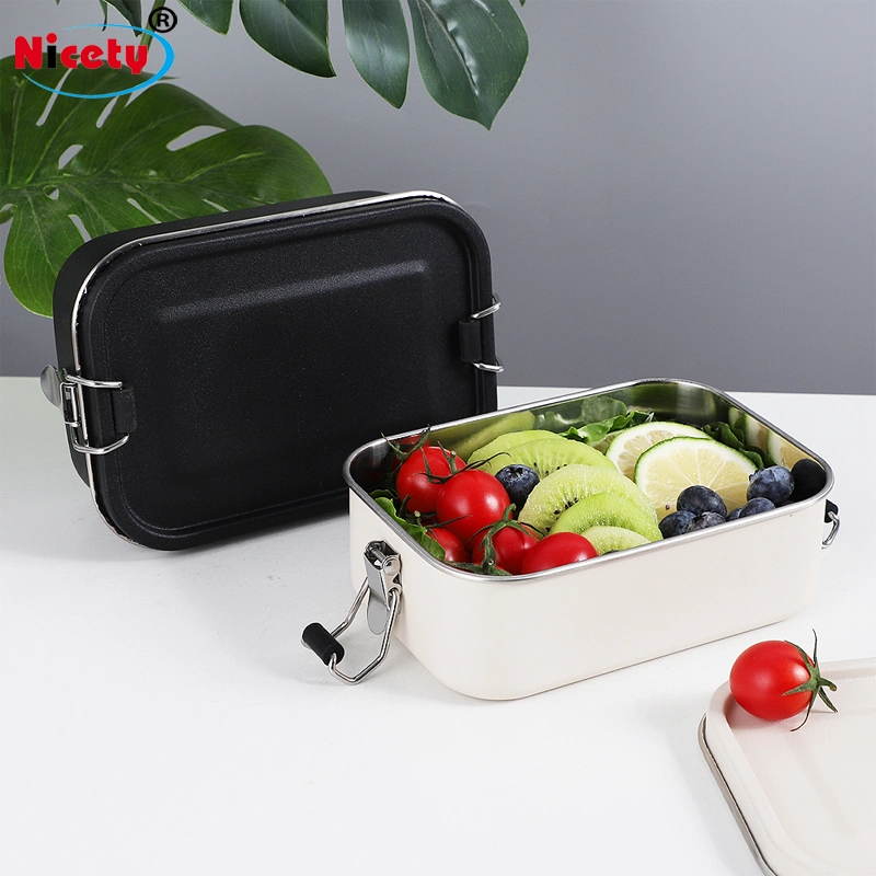 Colorful Customized Anti-Scratch Stainless Steel Leak Proof Lunch Box for Adults and Children