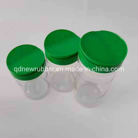 Customized Capacity Pet Salt and Pepper Shakers Plastic Spice Container Pepper Bottle