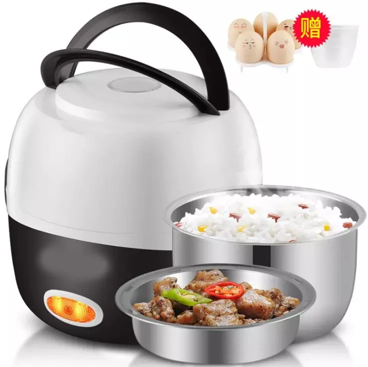 Electric Lunch Box Steamed Rice Eggs Heating Different Capacities to Choose From a Must-Have for Children