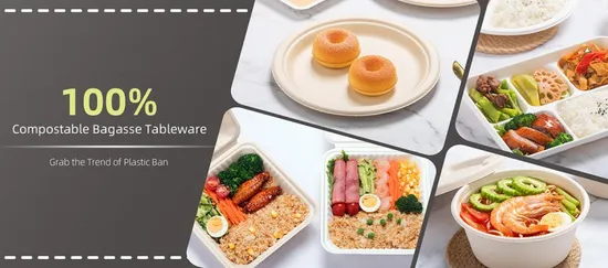 직사각형 플라스틱 테이크아웃 도시락통, 칸 1개, 폐기 트레이