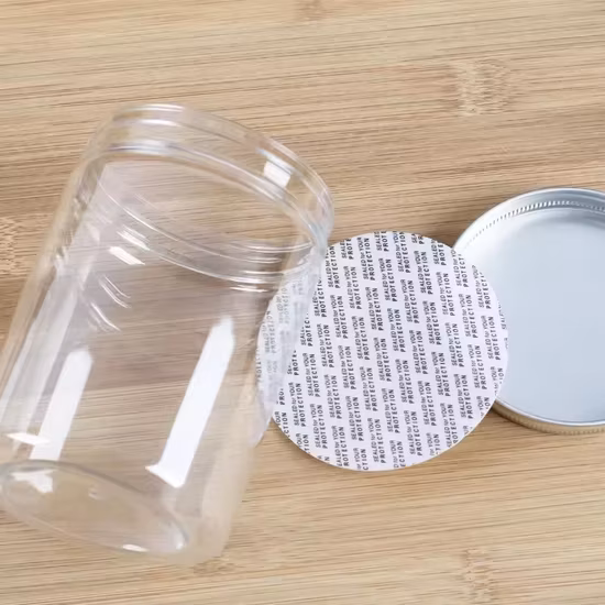 플라스틱 뚜껑이 달린 250ml 빈 플라스틱 애완동물 화장품 용기