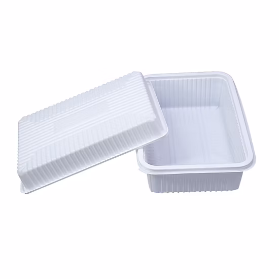 뜨거운 판매 공장 직접 판매 식품 용기 샐러드 도시락 뚜껑 누출 방지 상자가있는 도시락 상자 전자 레인지 플라스틱 주입 제품 식품 상자